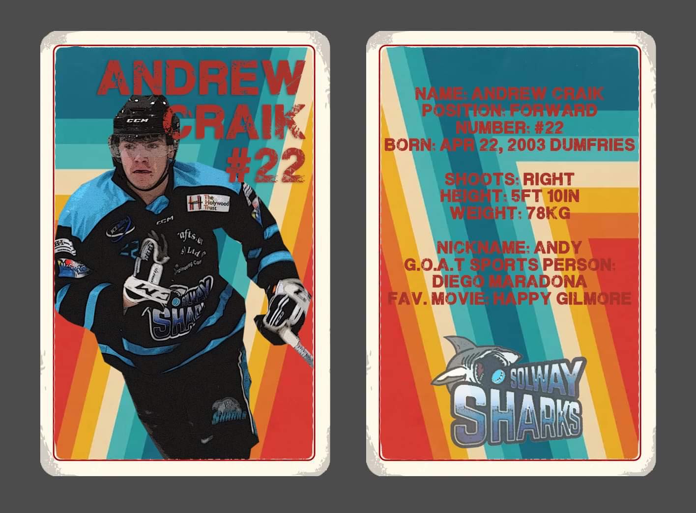 Craiksigning Solway Sharks Ice Hockey Club